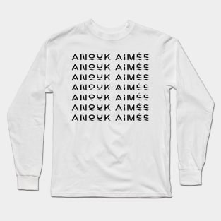 Anouk Aimée Long Sleeve T-Shirt